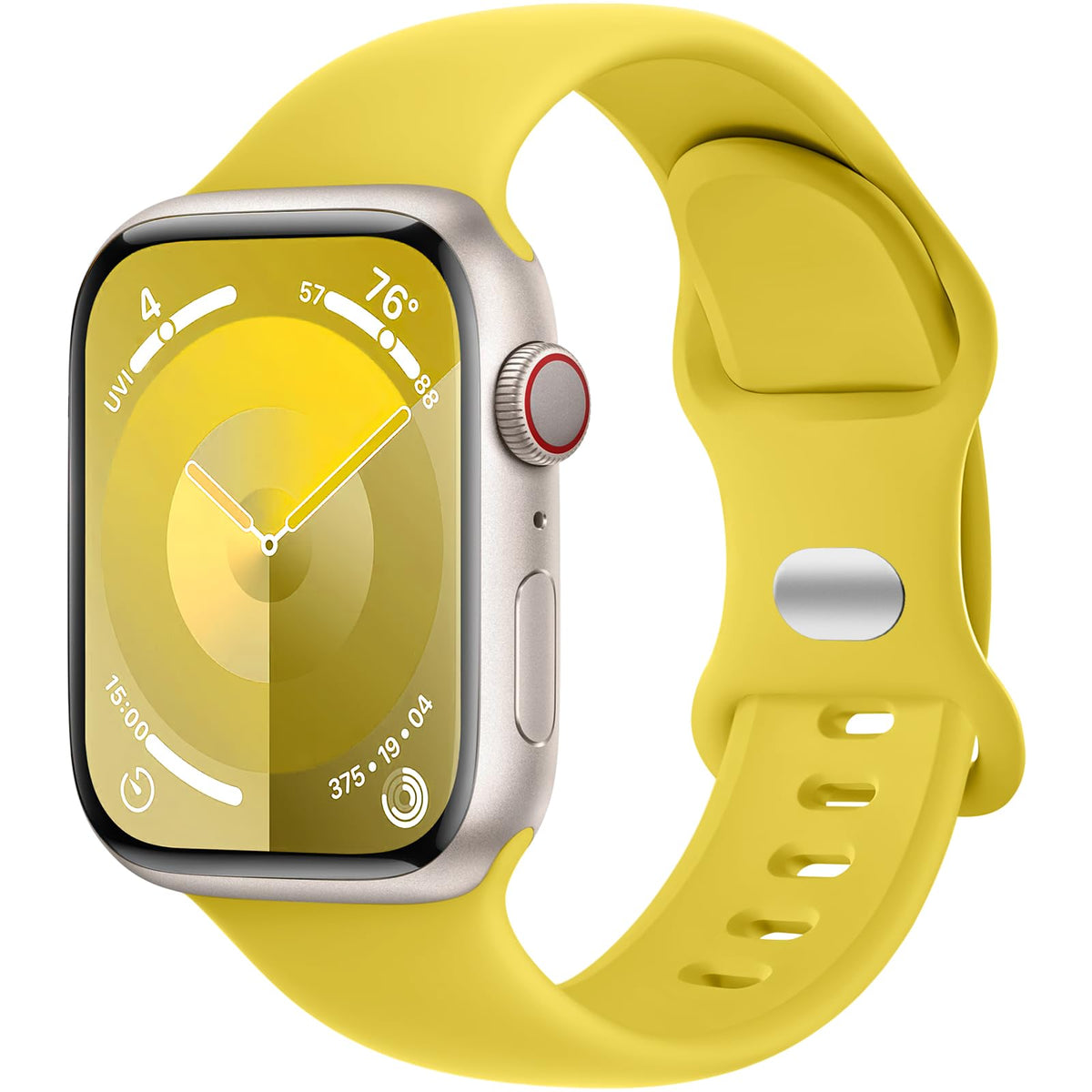 Daqin Sport Band Compatible With Apple Watch Band 44Mm 45Mm 46Mm 42Mm 49Mm Women Men, Soft Silicone Waterproof Strap For Apple W