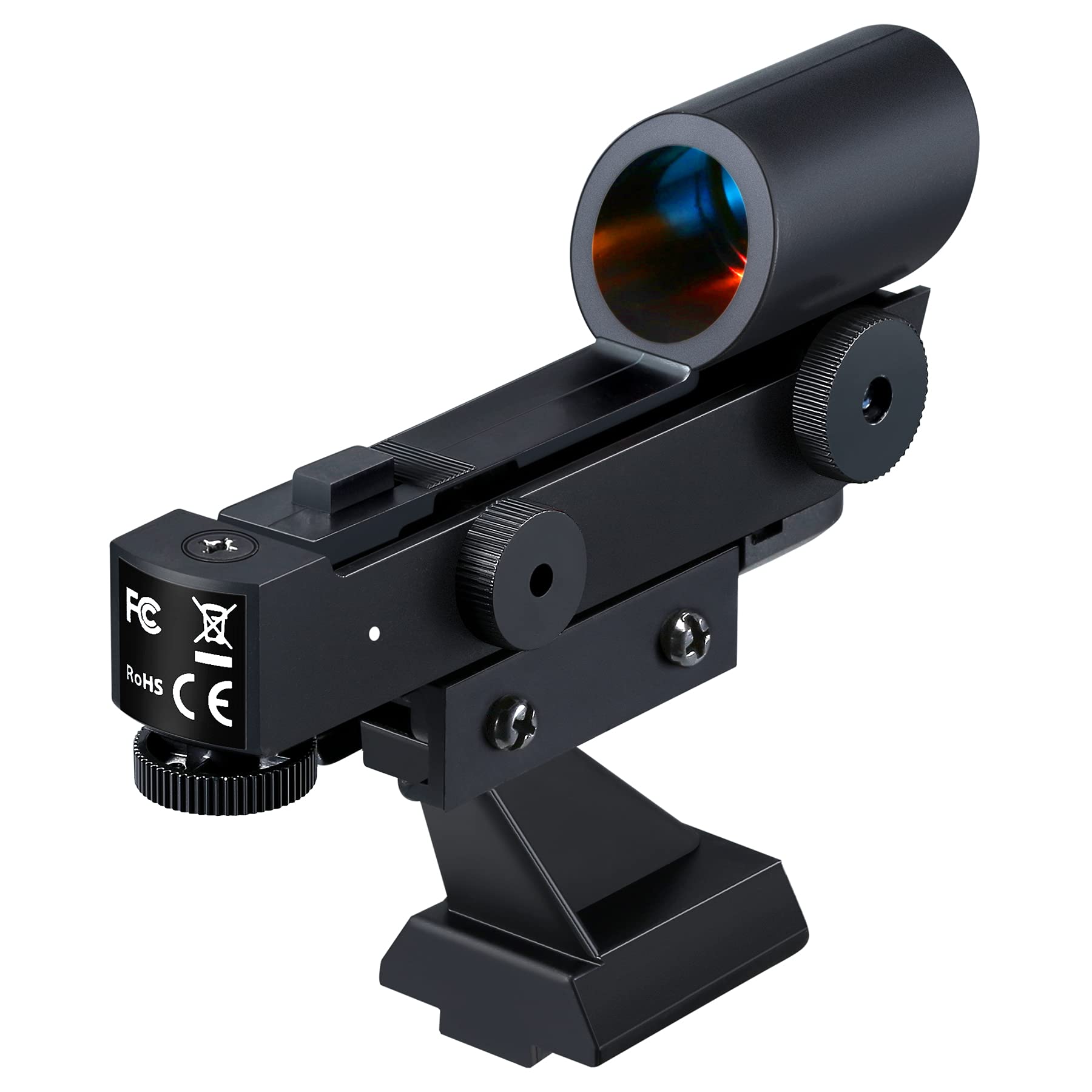 Talcope Brightness Red Dot Finderscope, Star Pointer Viewfinder Astronomical Telescope Accessories With Slide In Bracket