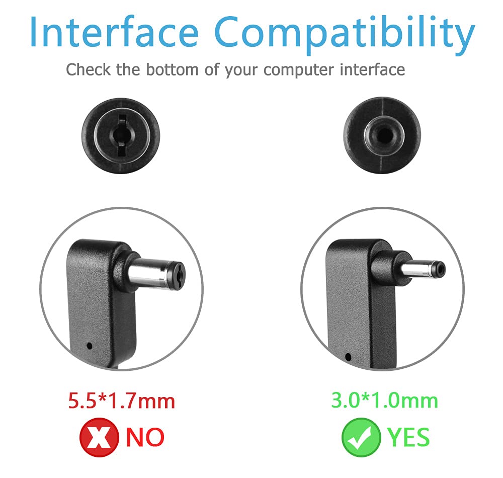 45W Ac Charger Replacement For Acer Aspire 3 A315 23 A315 23G Aspire 5 A515 44 A514 53 A514 53G A514 54 A515 55 Aspire One Cloud