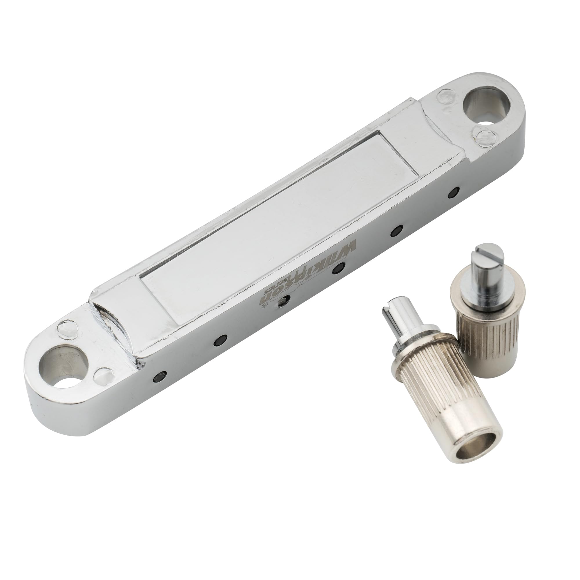 Wilkinson Wogb2 52Mm (2 3/64 Inch) Wide Type Tune O Matic Bridge For Usa Epiphone Les Paul Sg Style Electric Guitar, Chrome