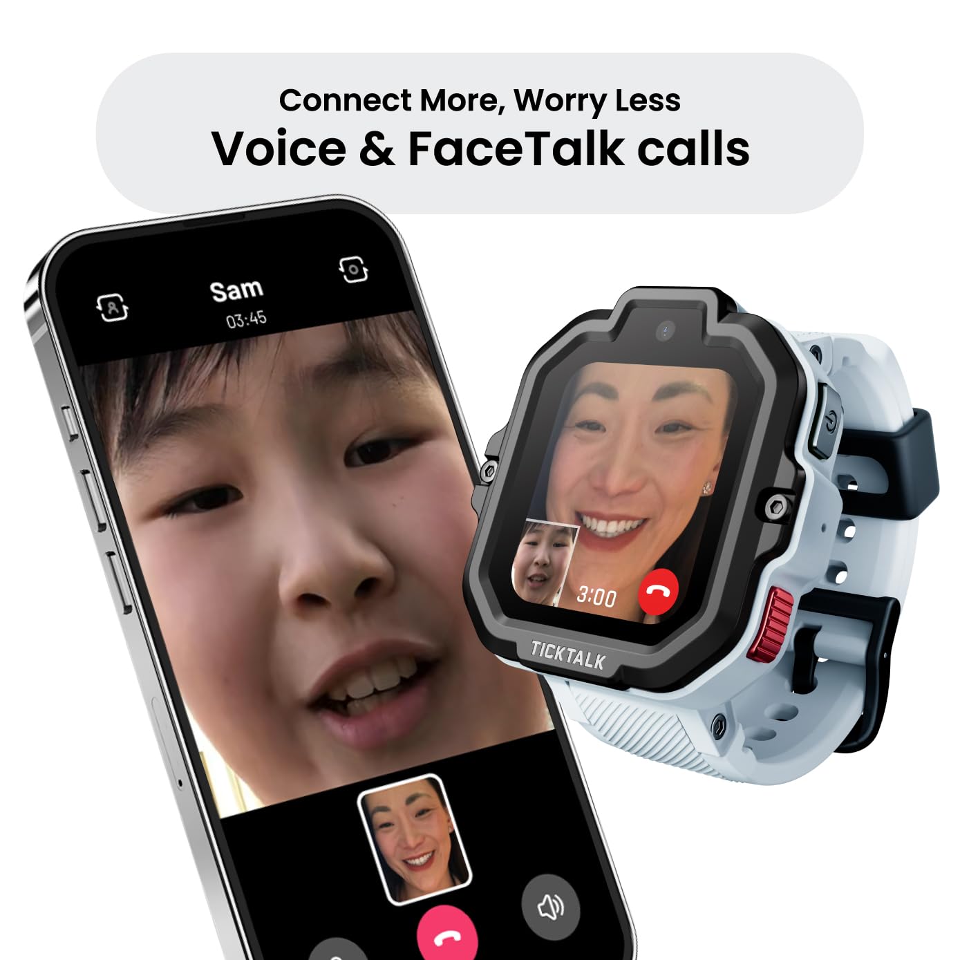 Ticktalk5 Lte Kids Smart Watch With Gps Tracker, Phone Watch, Advanced Parental Controls, Video & Voice Calls, Text, School Mode, Free Music, Sos & 911, Safety Alerts, Pre Installed Sim