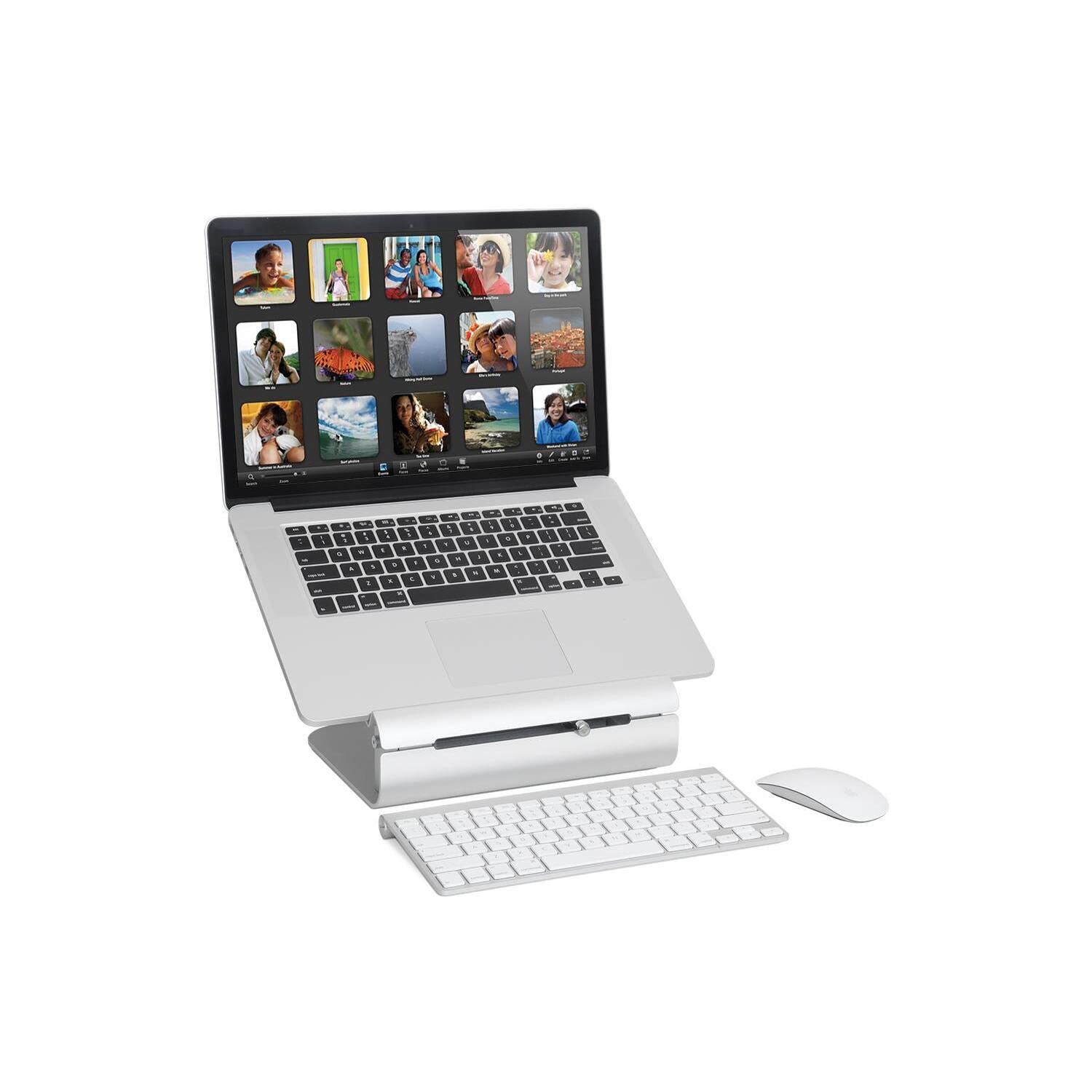 Rain Design Ilevel2 Adjustable Height Laptop Stand (Patented) (Silver)