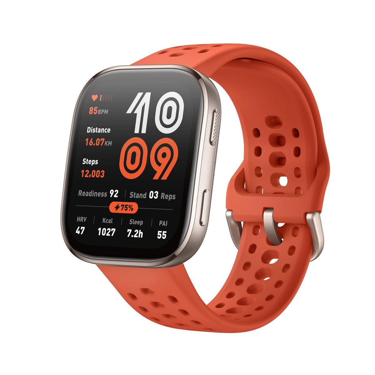 Amazfit Bip 6 Smart Watch 46Mm, 14 Day Battery, 1.97'' Amoled Display, Gps & Free Maps, Ai, Bluetooth Call & Text, Health, Fitne