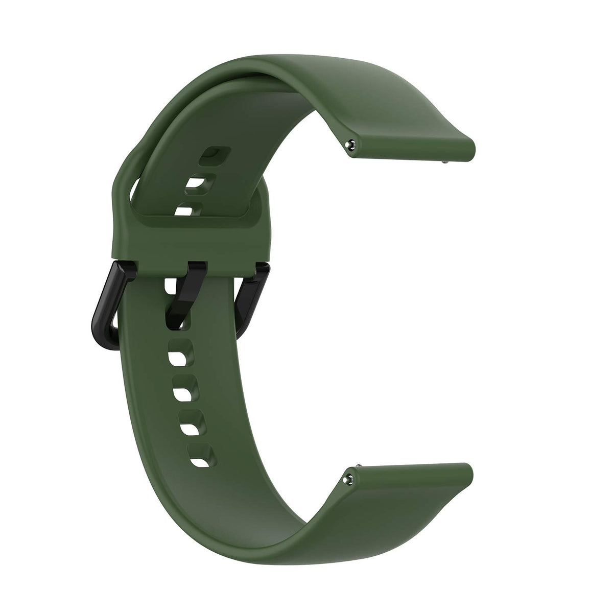 Fit For Samsung Galaxy Watch Active 2 Watch Bands, 20Mm Silicone Quick Release Replacement Band Straps Wristbands Fit For Garmin