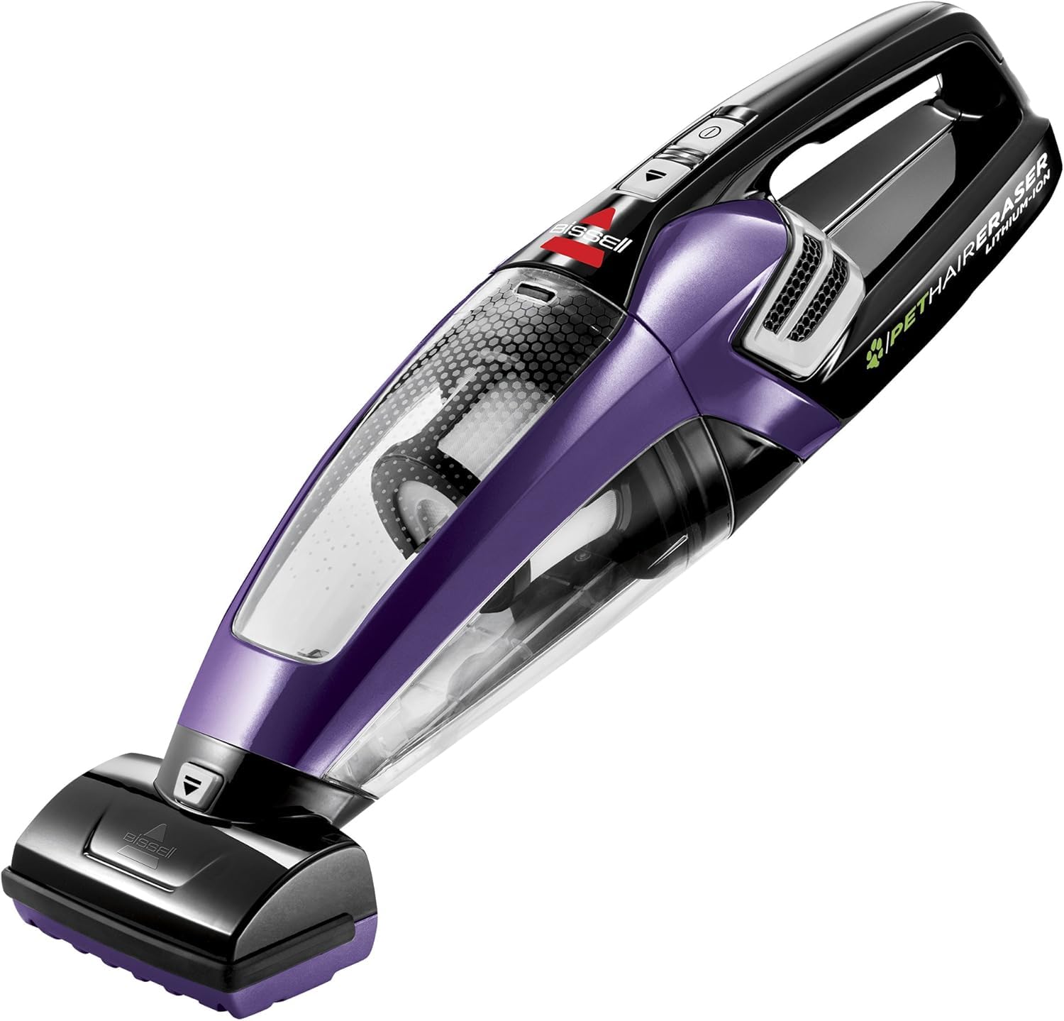 BISSELL Pet Hair Eraser Cordless Hand Vacuum, Lithium Ion, Home, Auto, and Pet Vacuum, EasyEmpty Dirt Bin, Upholstery Tool, Bru