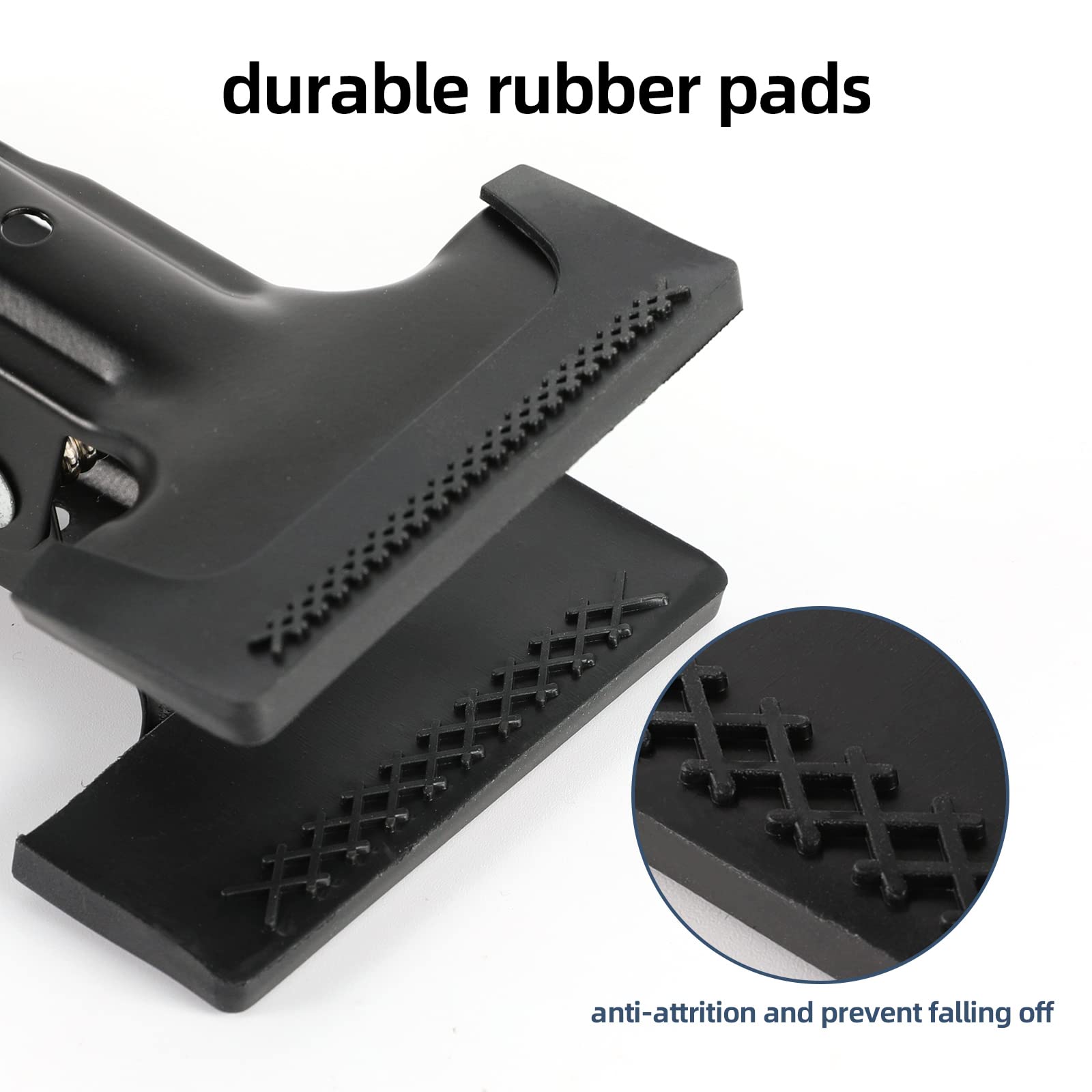 Aqirui Backdrop Clips 8 Pack Heavy Duty Spring Clamps Muslin Photography Background Clips With Protective Rubber Large Backdrop