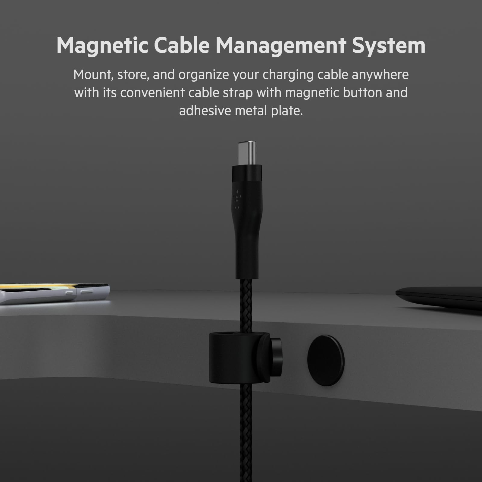 Belkin Boostcharge Pro Flex Braided Usb Type C To C Cable (3M10Ft), Usb If Certified Power Delivery Pd Fast Charging Cable For M