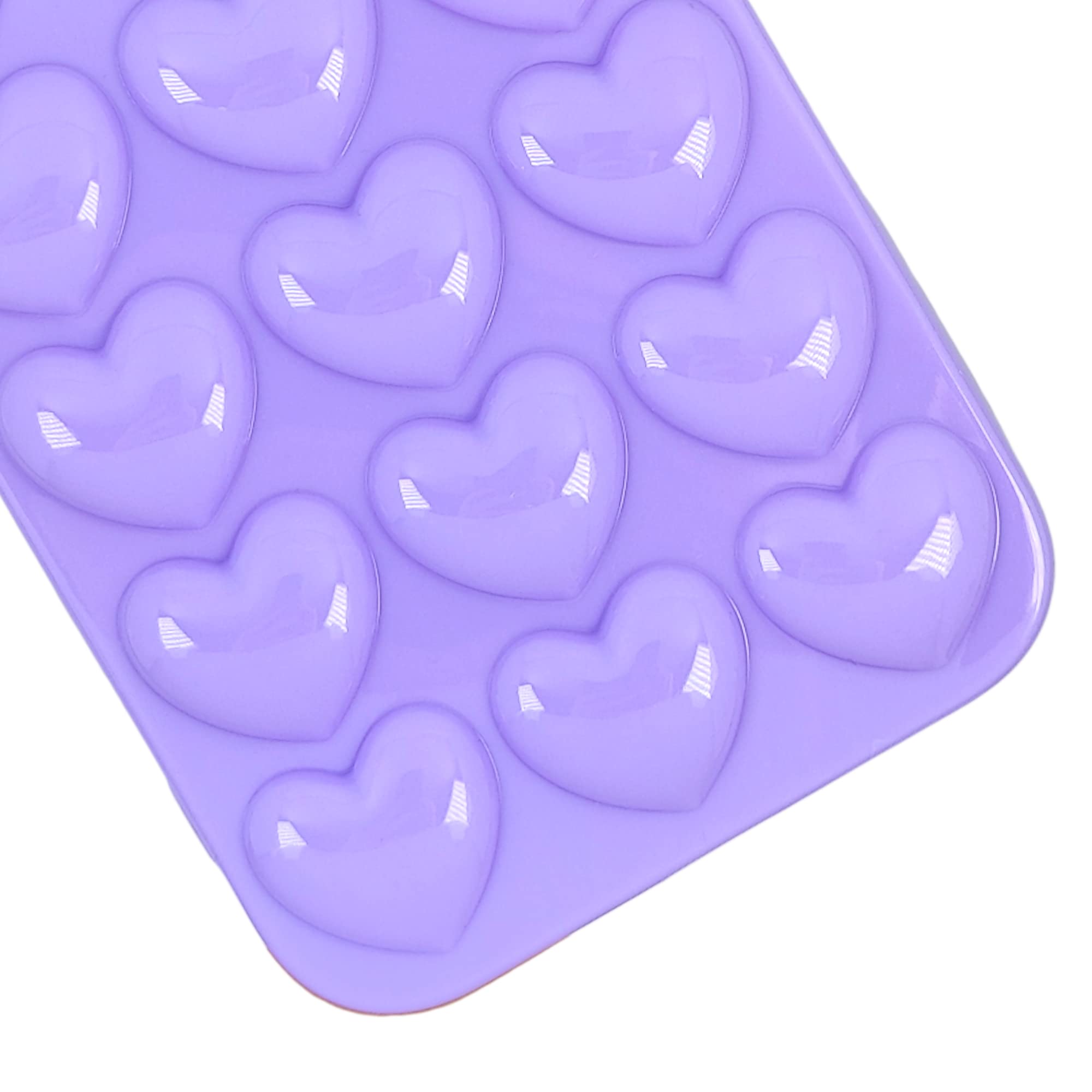 Dmaos For Iphone 16 Plus Case For Women, 3D Pop Bubble Heart Kawaii Gel Cover, Cute Girly For Iphone16 Plus 6.7 Inch - Lavender