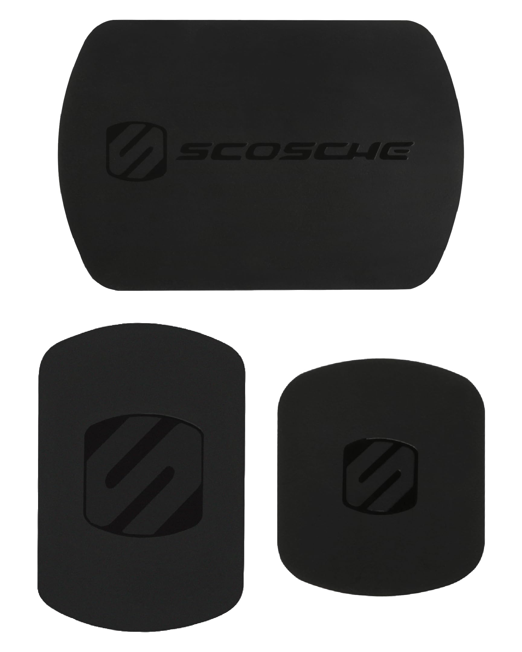Scosche Magrki Magicmount Phone Replacement Plate Kit   For Magnetic Car Phone Mount Holder With Extra Strength Hold, Universal