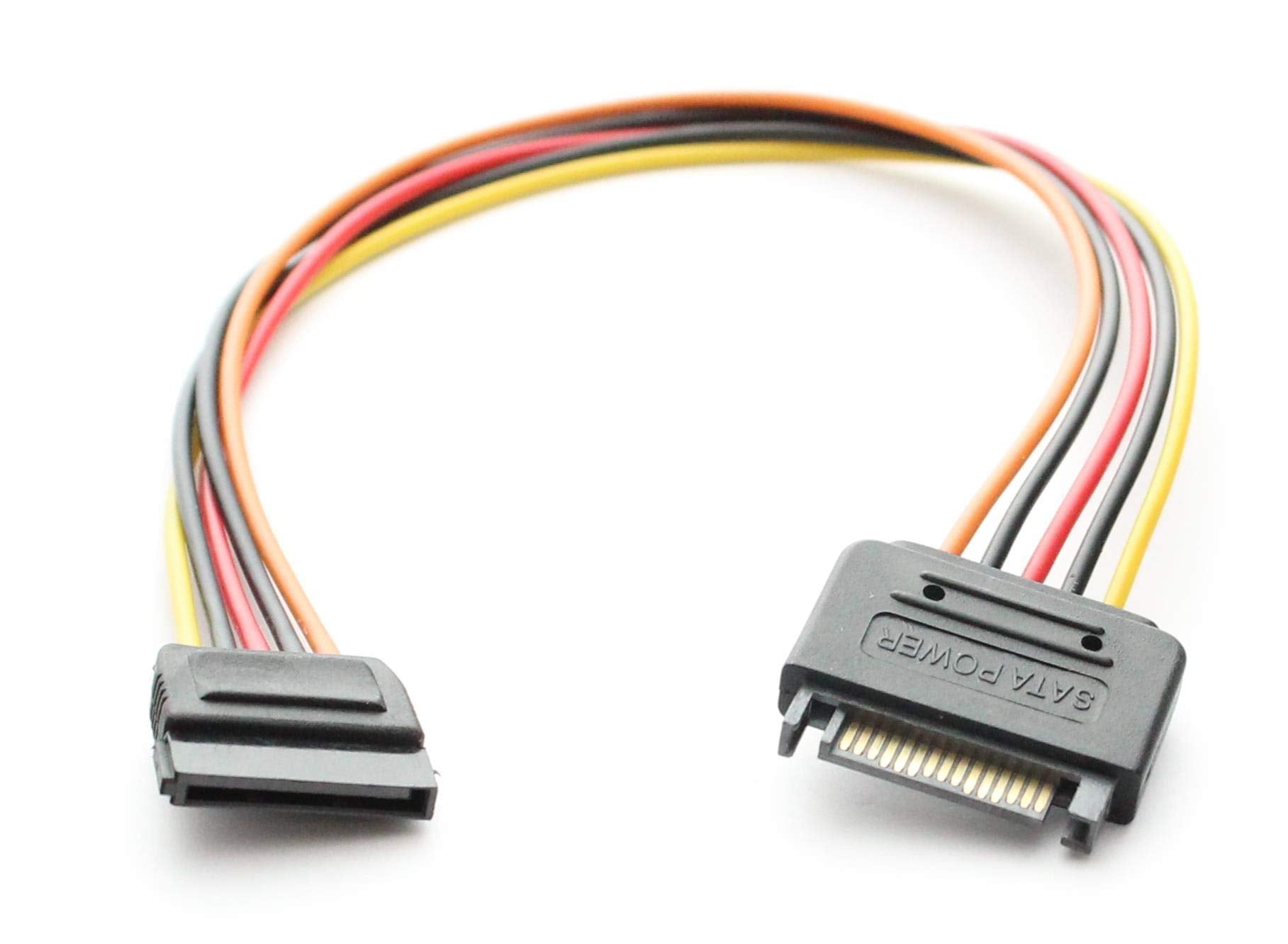 12 Inch Sata 15Pin Power Extension Cable