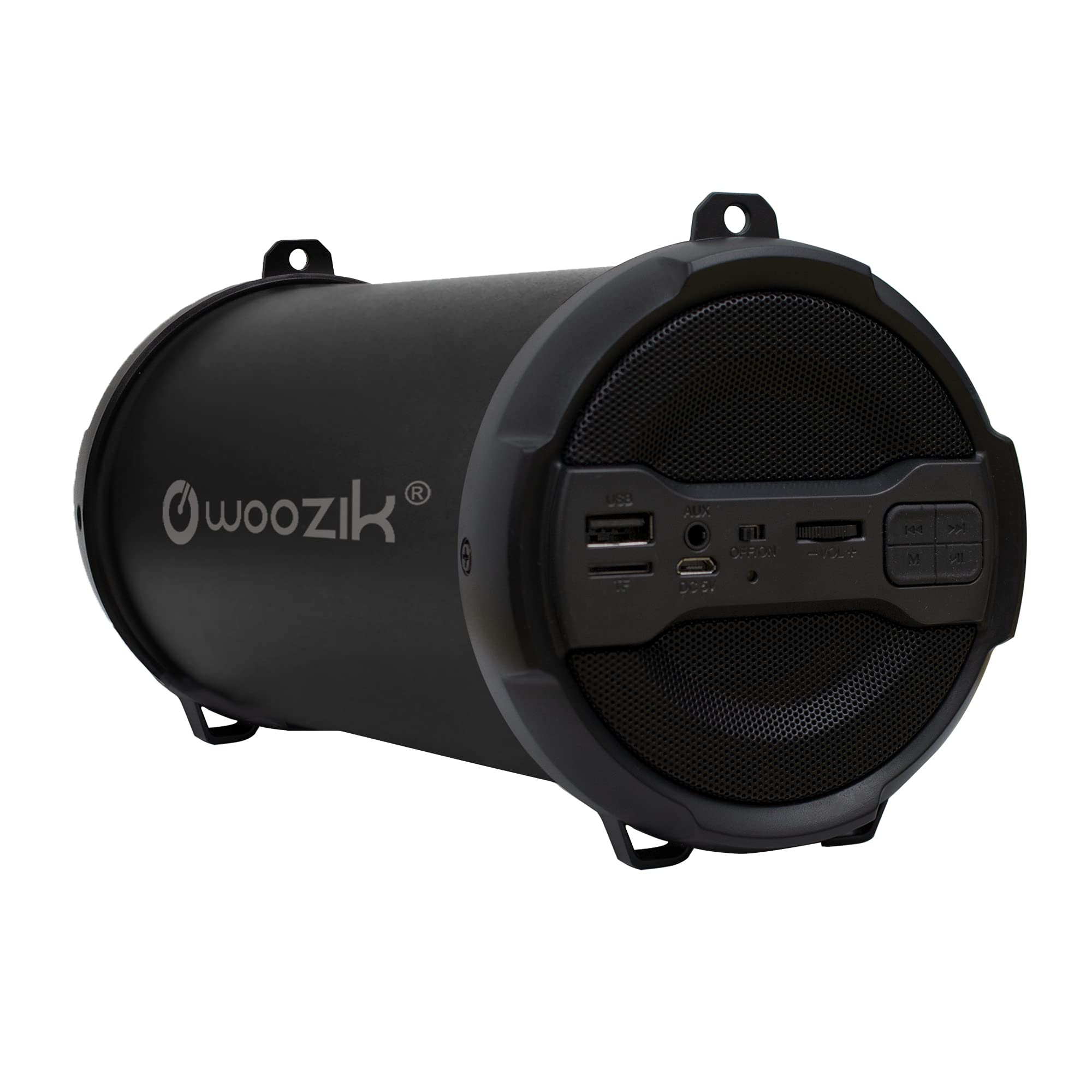 Woozik Rockit Go / S213 Bluetooth Speaker, Wireless Boombox Indoor/Outdoor With Fm Radio,Micro Sd Card, Usb, Aux 3.5Mm Support,