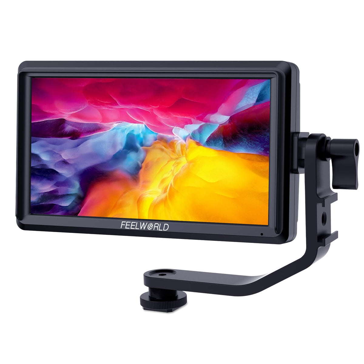 Feelworld S55 6 Inch Camera Dslr Field Monitor Small Full Hd 1920X1080 Ips Lut Video Peaking Focus Assist With 4K Hdmi 8.4V Dc I