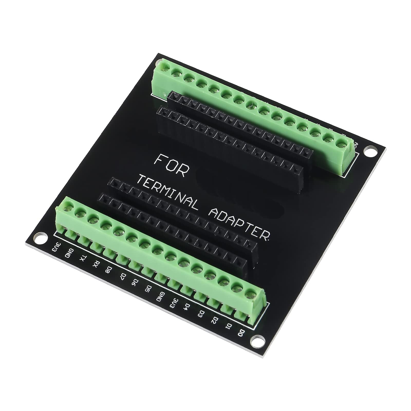 Diitao 4 Pack Esp8266 Development Board Breakout Board Gpio 1 Into 2 For Esp8266 Esp 12E Nodemcu Breakout Board