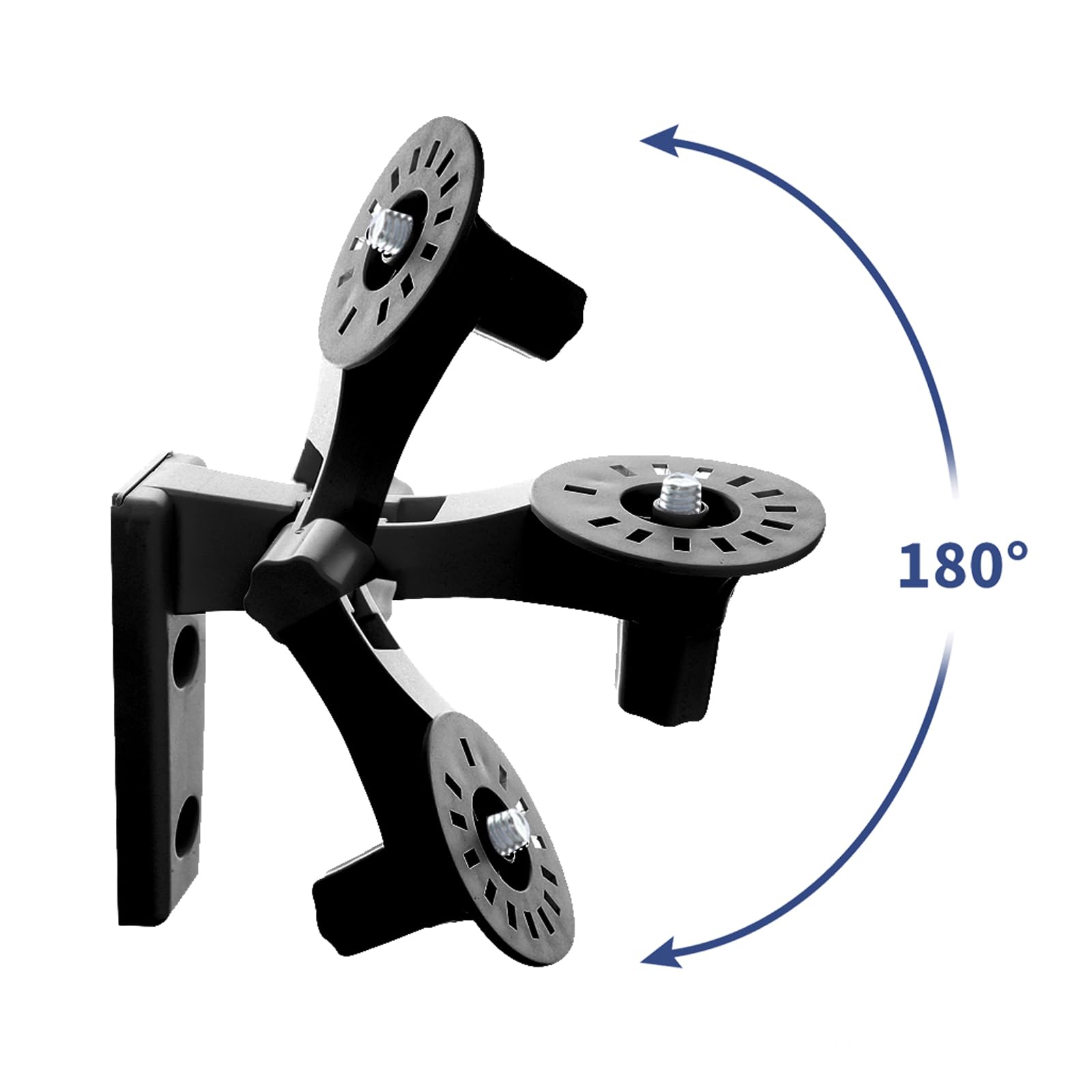 Adjustable Wall Mount Compatible With Wyze Cam Pan V3/V2 Blink Mini Pan Tilt Camera, 180 Degree Angles Rotation For Camera Wall/