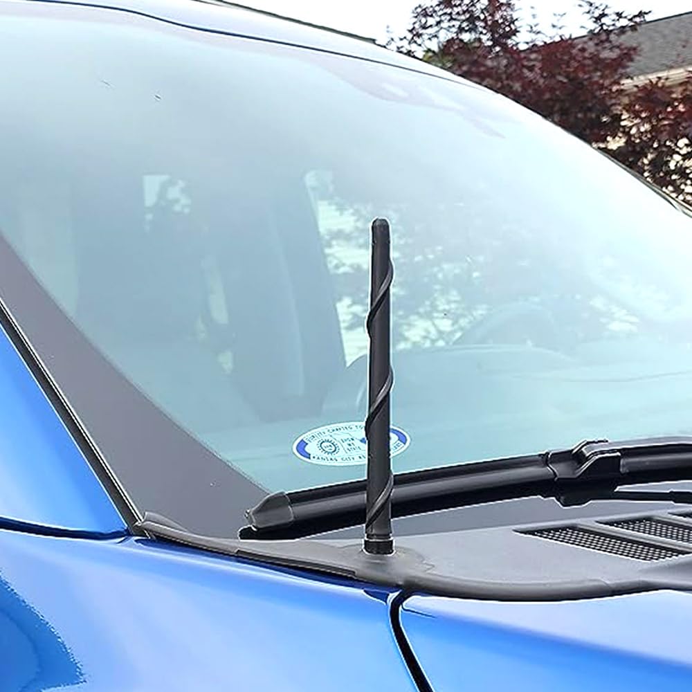 Vofono Short Antenna For Ford F150 F 150 2009 2024 2025, Ford F150 Accessories, 7 Inch Truck Car Ford F150 F250 F350 Antenna Replacement For Am Fm Reception