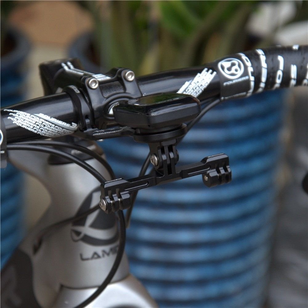 Bike Light Camera Holder Long Extension For Garmin Bryton Computer Gopro Mount  Gp01