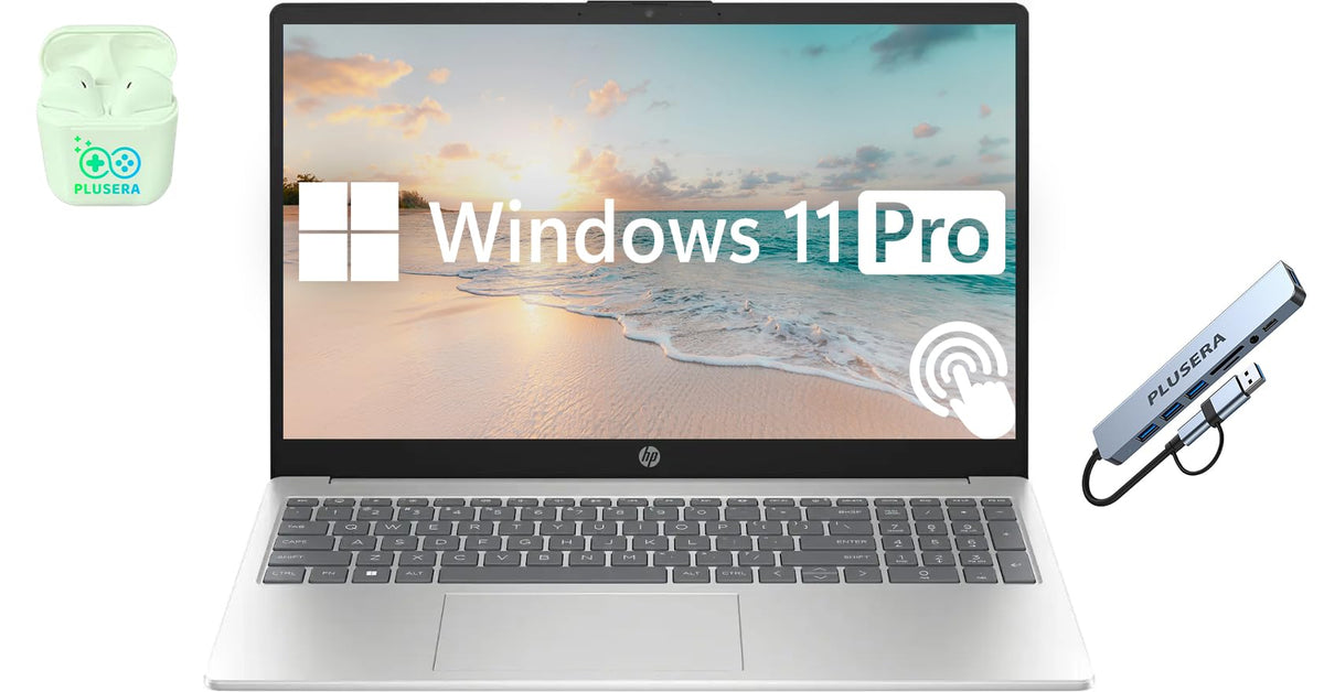 Hp 15.6'' Fhd Touchscreen Laptop, 32Gb Ram 1.5Tb Storage (1Tb Ssd+512Gb Docking Station Set), 10-Cores Intel Core I7, Windows 11