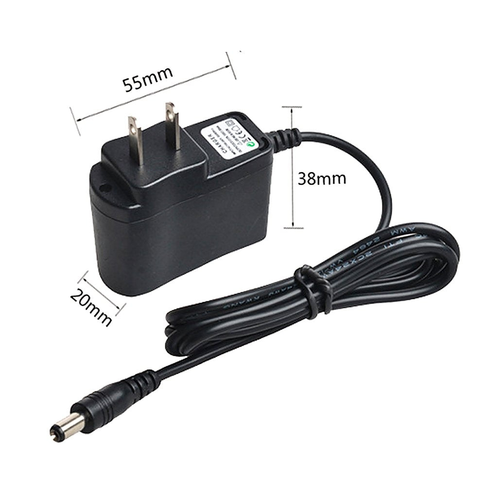 3V 1A Power Supply, Ac To Dc Adapter 3 Volt 1000Ma Power Supply With Long Power Cord 2.1 X 5.5 Mm Plug Tip (Free 3.5 X 1.35 Mm Jack) For Mini Fan Speaker Electric Toothbrush Fountains