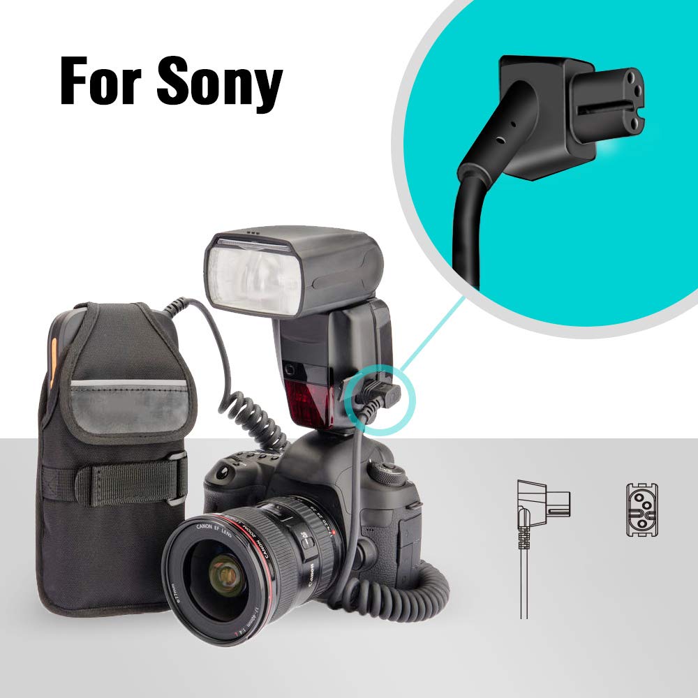 Aodelan External Flash Battery Pack Battery Power Bank For Sony Hvl F60Rm/ F56Am / 58Am / F60M Replace Sony Fa Eb1Am & Fa Eb1 (1
