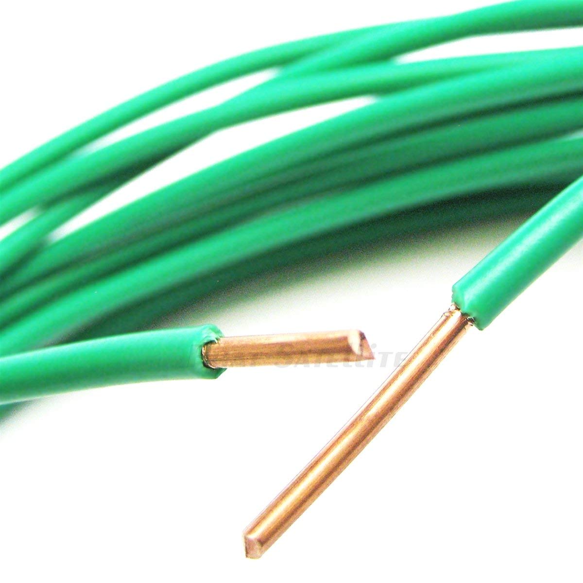 Phat Satellite Intl   Solid Pure Copper Grounding Cable, 12 Awg Core, Thw Pvc Jacket, Wet Dry Indoor Outdoor Aerial Usage, Appli