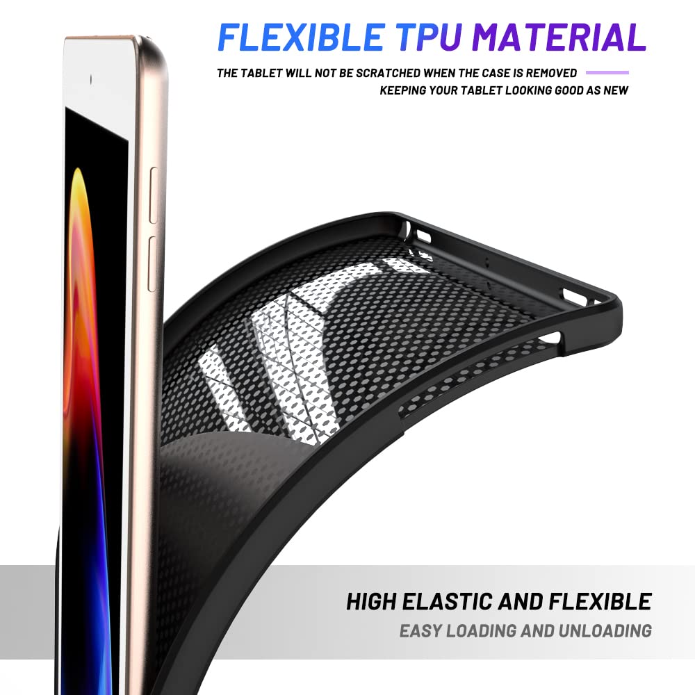 Wogroo Case For Ipad 6Th&5Th Generation Cases 2018/2017, Thin And Soft Tablet Protective Cover For Ipad 9.7 Inch 5Th/6Th Generat