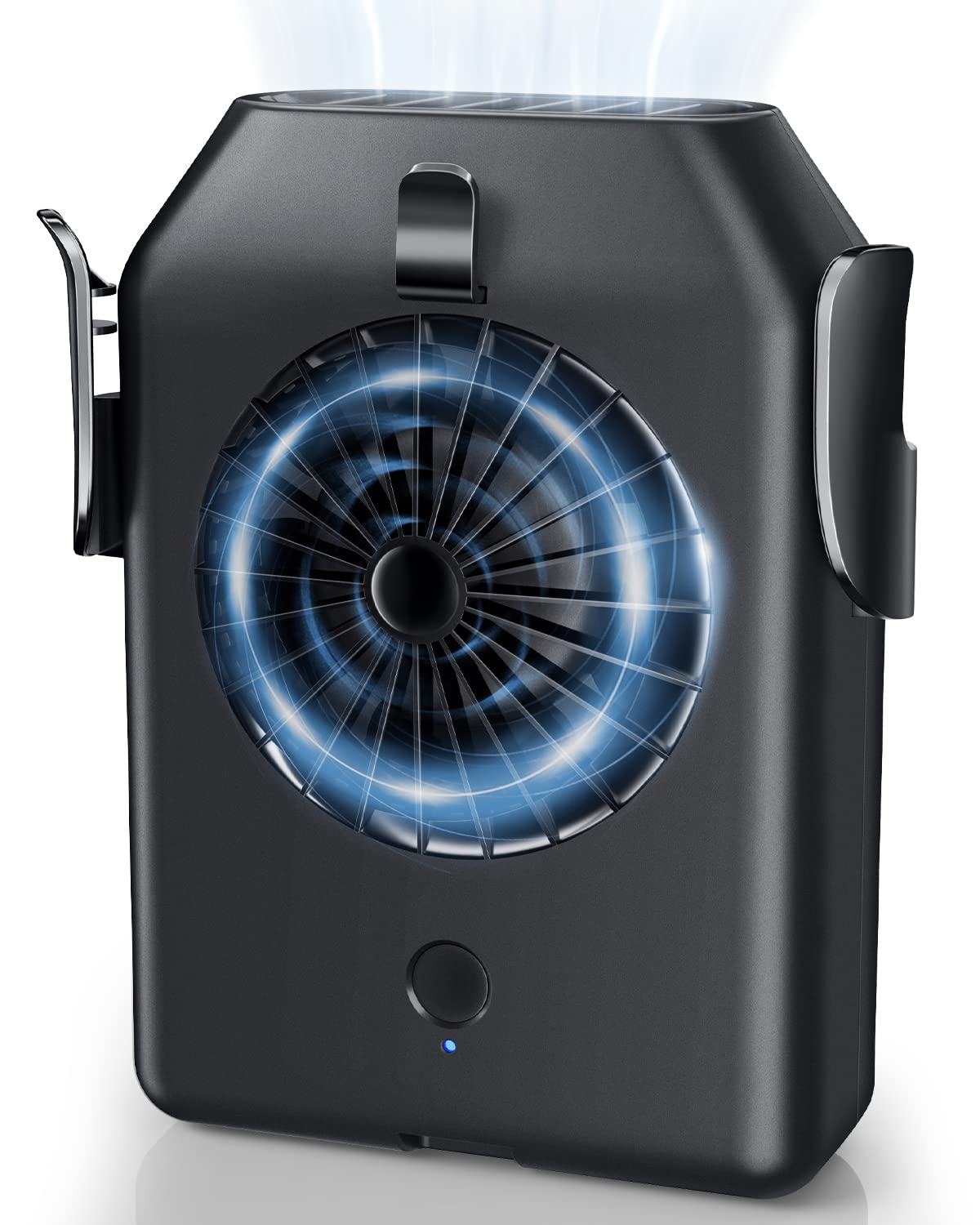 Stsase Portable Fan 10000Mah Rechargeable, Mini Waist Fan With Max 24H Working Time, 3 Speeds 5100Rpm Strong Airflow Wearable Pe