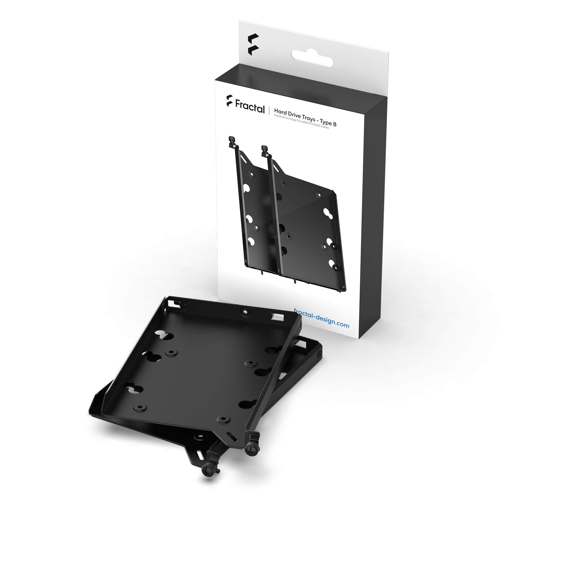 Fractal Design Hard Drive Tray Kit Type-B 2 Pack Black 3.5/2.5 Drive FD-A-TRAY-001 CS7780