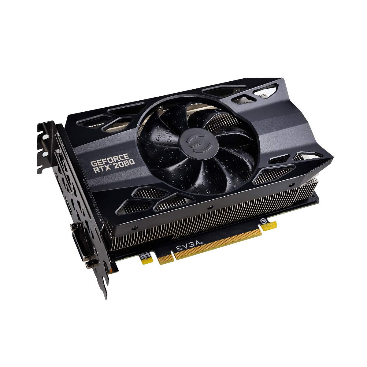 Evga Geforce Rtx 2060 Sc, Overclocked, 2.75 Slot Extreme Cool, 70C Gaming, 06G P4 2062 Kr, 6Gb Gddr6