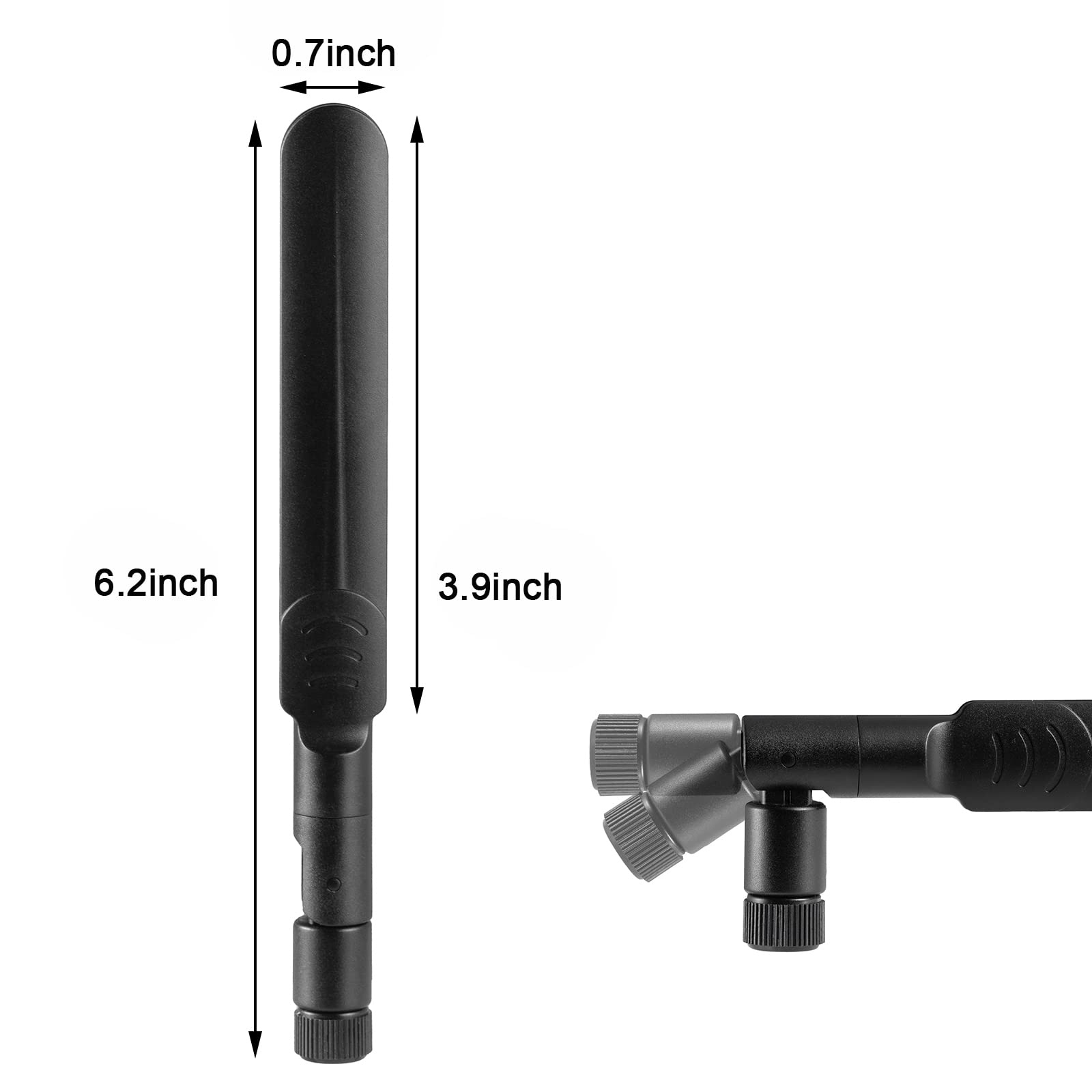 8Dbi Rp Sma Male 3G 4G Lte Cellular Trail Camera Long Range Antenna Compatible With Spypoint Link Micro Link Dark Link S Link Ev
