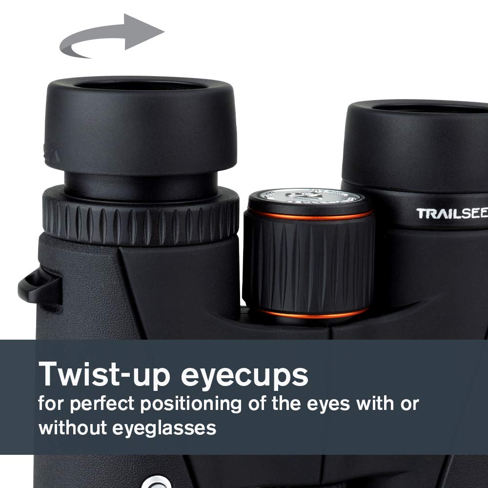 Celestron - Trailseeker Ed 10X42 Binoculars - Extra-Low Dispersion Glass - Perfect For Birdwatching And Outdoor Activities - Ful