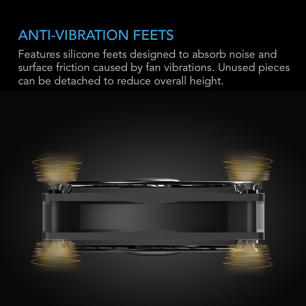 Ac Infinity Multifan S3, Quiet 120Mm Usb Fan, Ul-Certified For Receiver Dvr Playstation Xbox Computer Cabinet Cooling