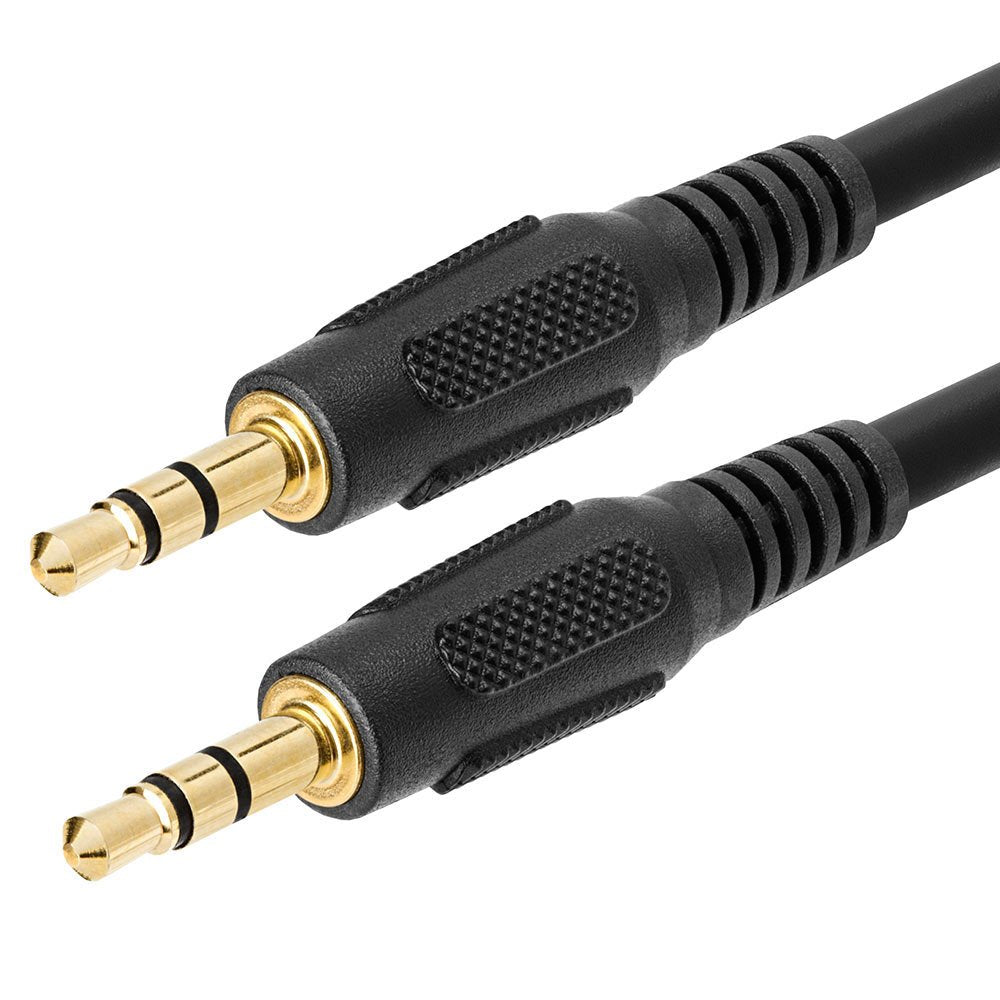 Cmple  3.5mm Aux Audio Cable Stereo 3 ft AUX Cable Male to Male Speaker Cable Auxiliary Cord Adapter for Car, Phone, Headphones