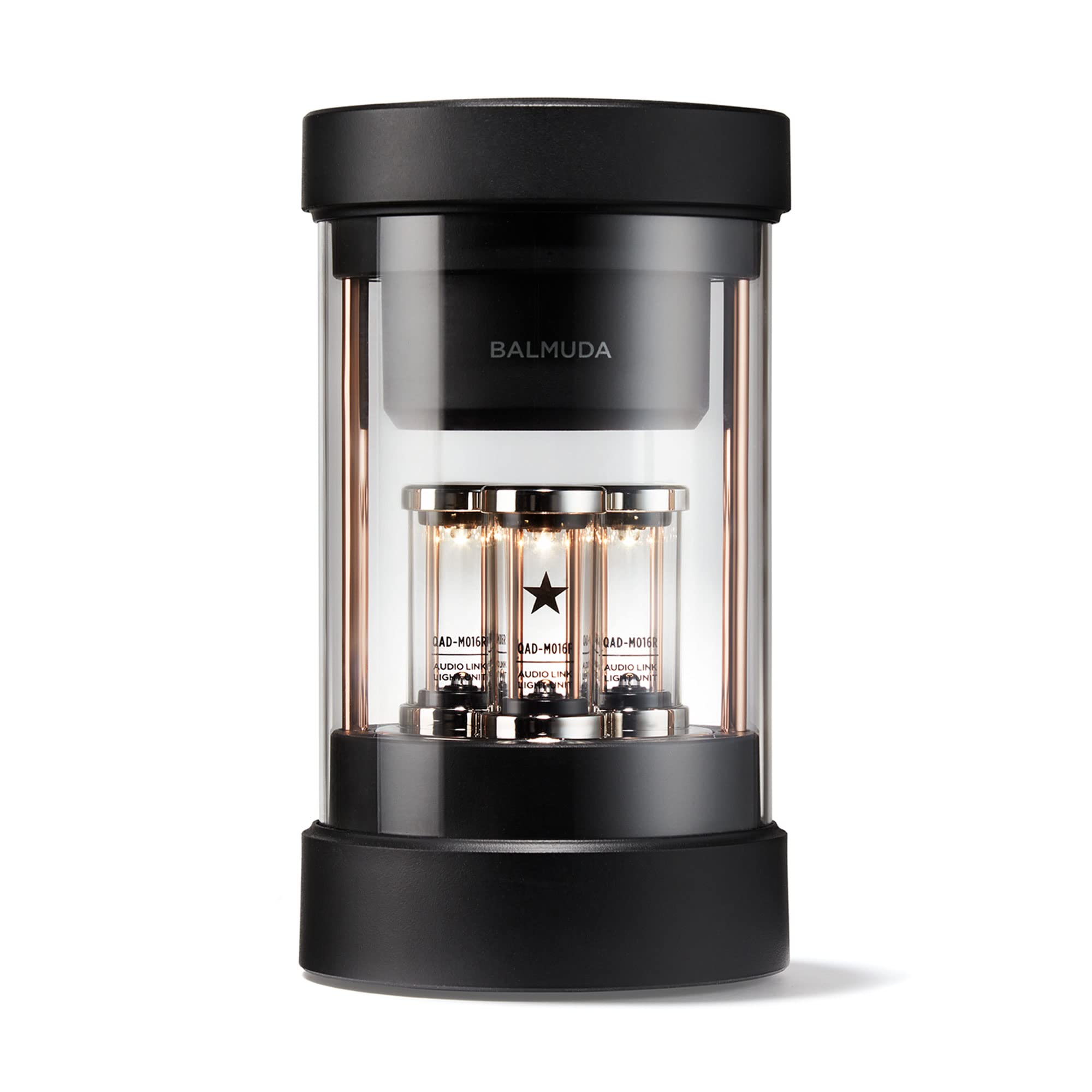 Balmuda The Speaker | Portable Bluetooth Speaker | 3D Crystal Sound & Led Light Show | Rechargeable | Usb C | 3 Light Modes: Candle, Ambient, & Beat | 7 Hour Playtime For Live Concert Feel At Home