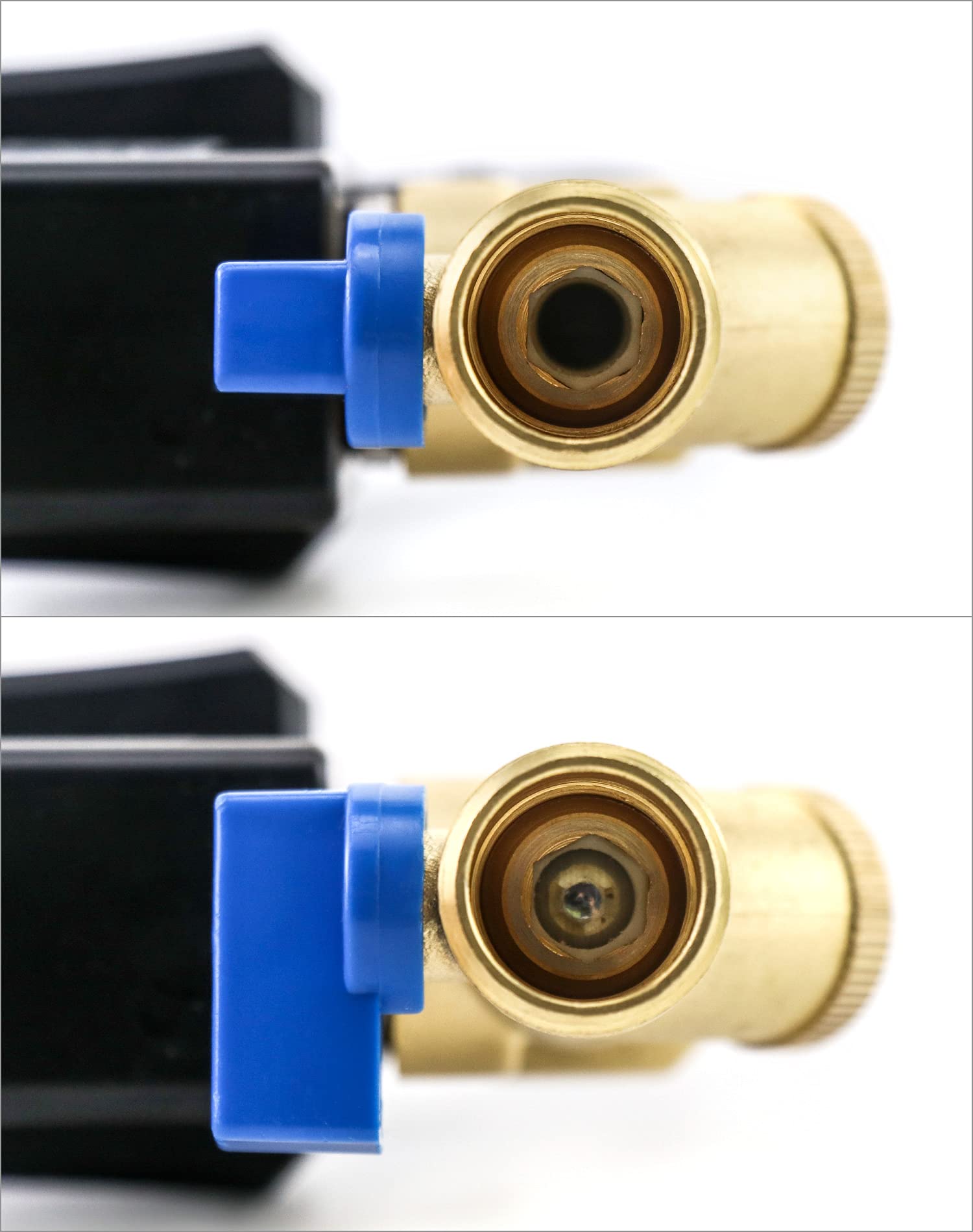 Qwork Automatic Gas Tank Valve With Us Plug   Suitable For Gas Tanks, Drip Legs, And Compressed Air System Components   Ac 110V