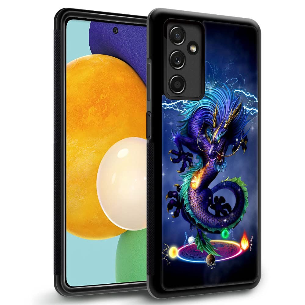 Samsung Galaxy A14 5G Case,Darkness Dragon Galaxy A14 5G Cases For Boys Men,Anti Scratch Soft Tpu Pattern Design Case Compatible