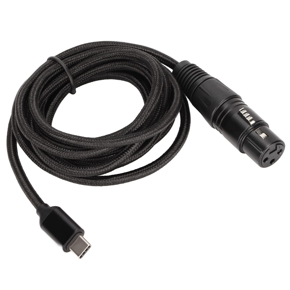 Pusokei Usb C To Xlr Female Cable, Hifi Usb C Microphone Cable, Microphone Recording Line Built In D/A Conversion Chip For Os X,