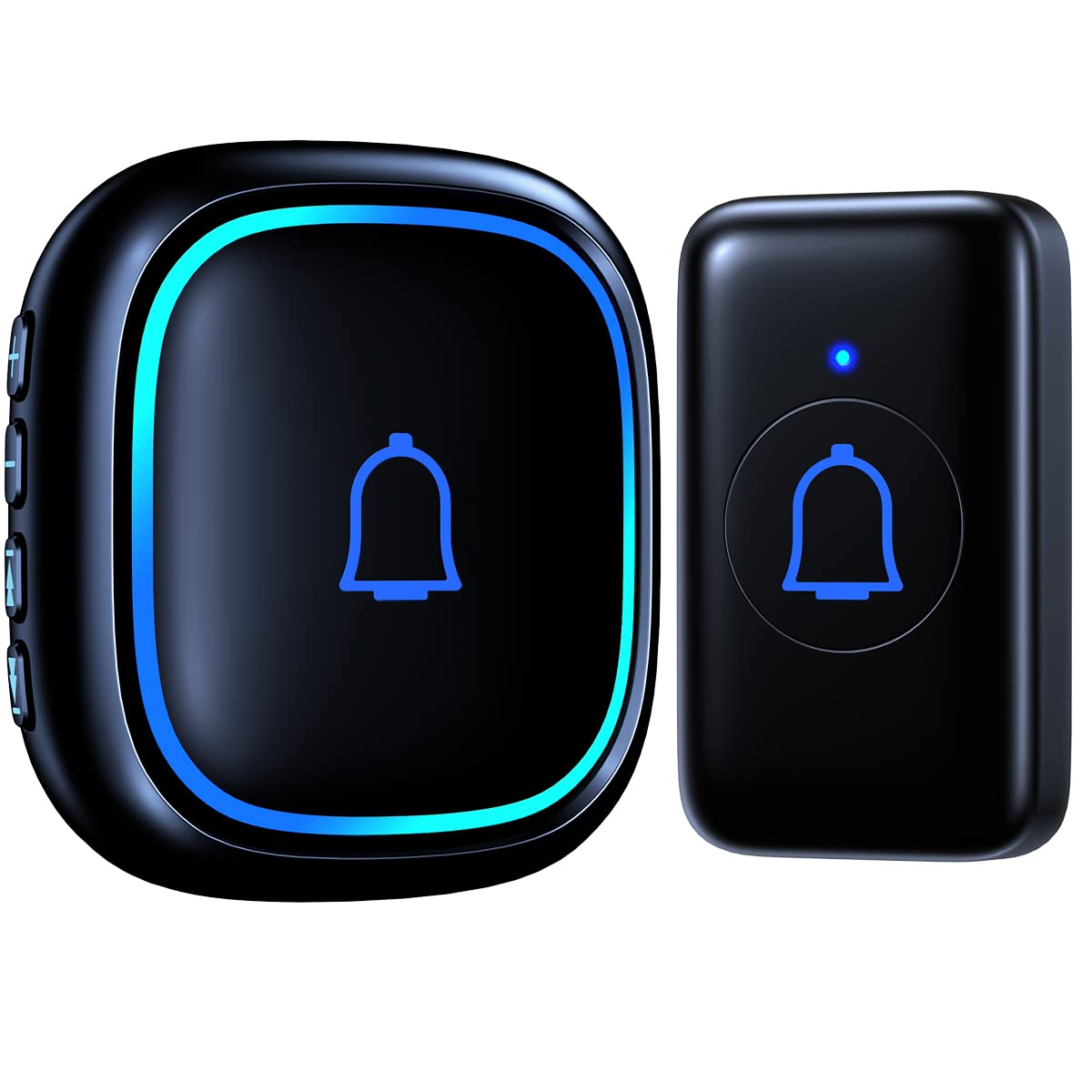 Doorbell Wireless Doorbell Classroom Doorbell Ip66 Waterproof 115Db With 56 Chimes Door Bell Ringer Wireless 1000Ft Range Batter
