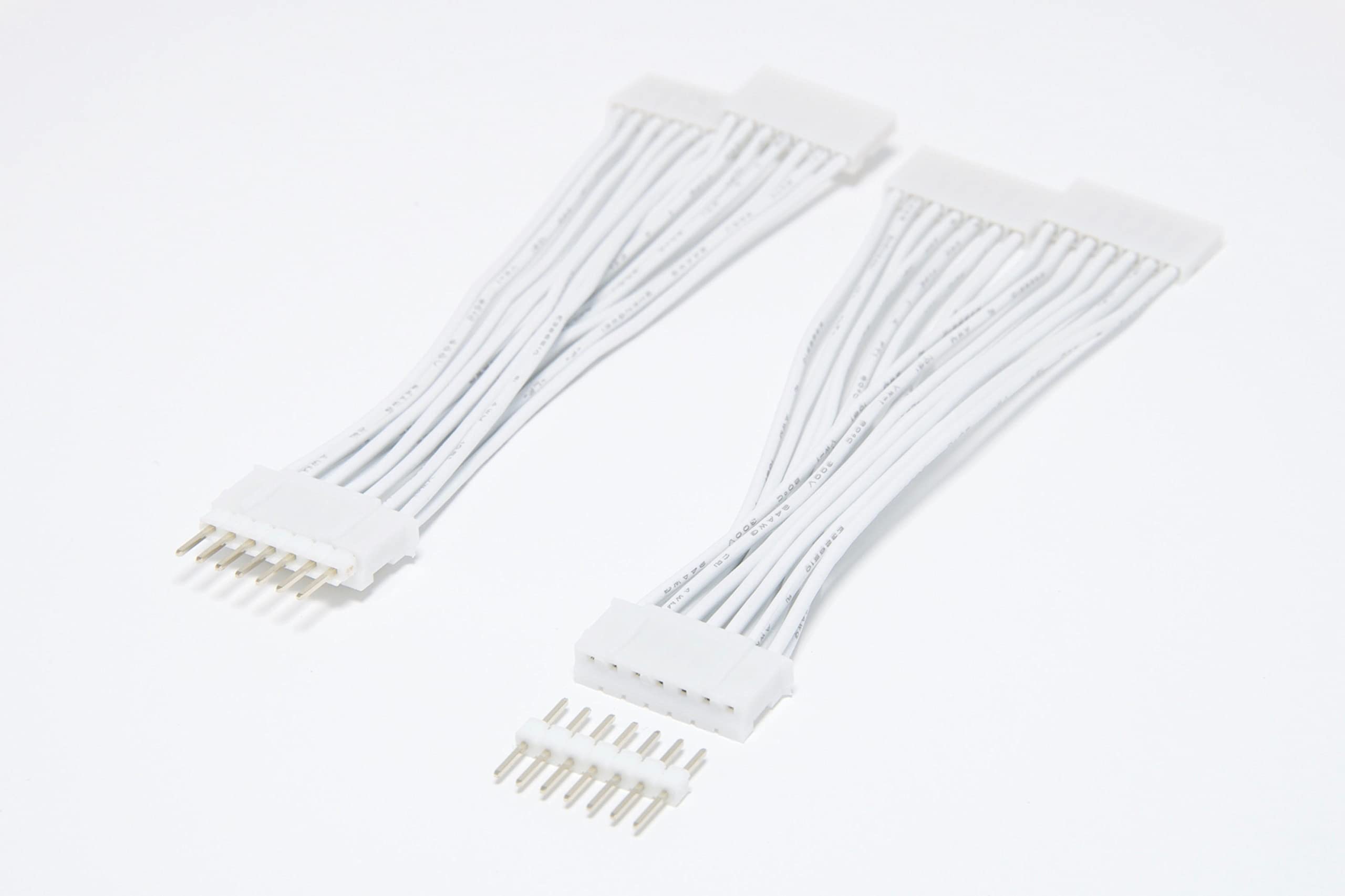 Litcessory Splitter For Cync [Formally C By Ge] Smart Light Strips (2 Pack, White)