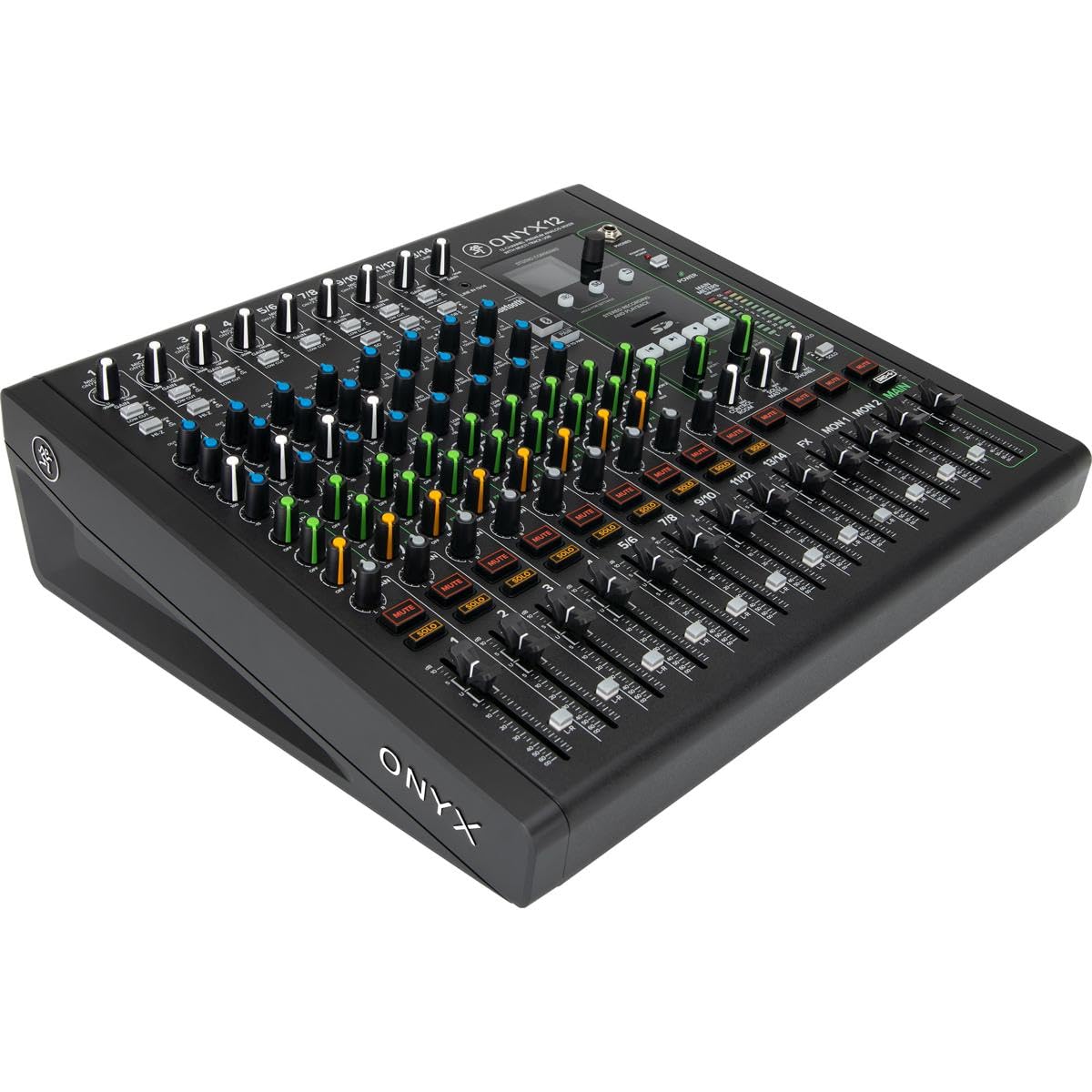 Mackie 12 Channel Premium Analog Mixer With Multi Track Usb. (Onyx12)