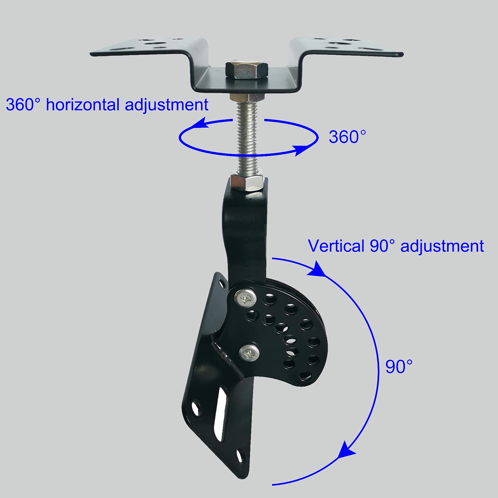 Howonder Sps 506D Ceiling Speaker Mounts,Vertical 90 Horizontal 360 Adjustment,Hold Up To 100Lbs, Speaker Ceiling Mount Bracket