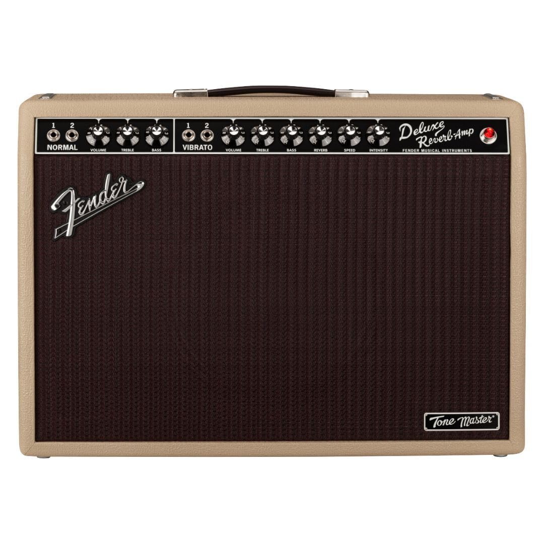 Fender Tone Master Deluxe Reverb Guitar Amplifier, Blonde