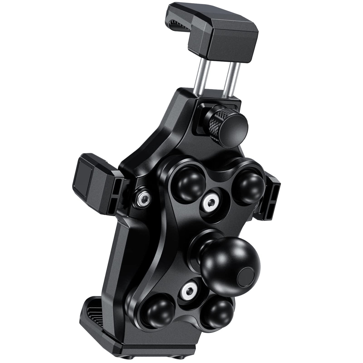Imestou Anti Vibration Motorcycle Phone Mount With 1 Ball Head Fits For Ram B Size Mounts/Accessories With 1'' Ball Socket,One H