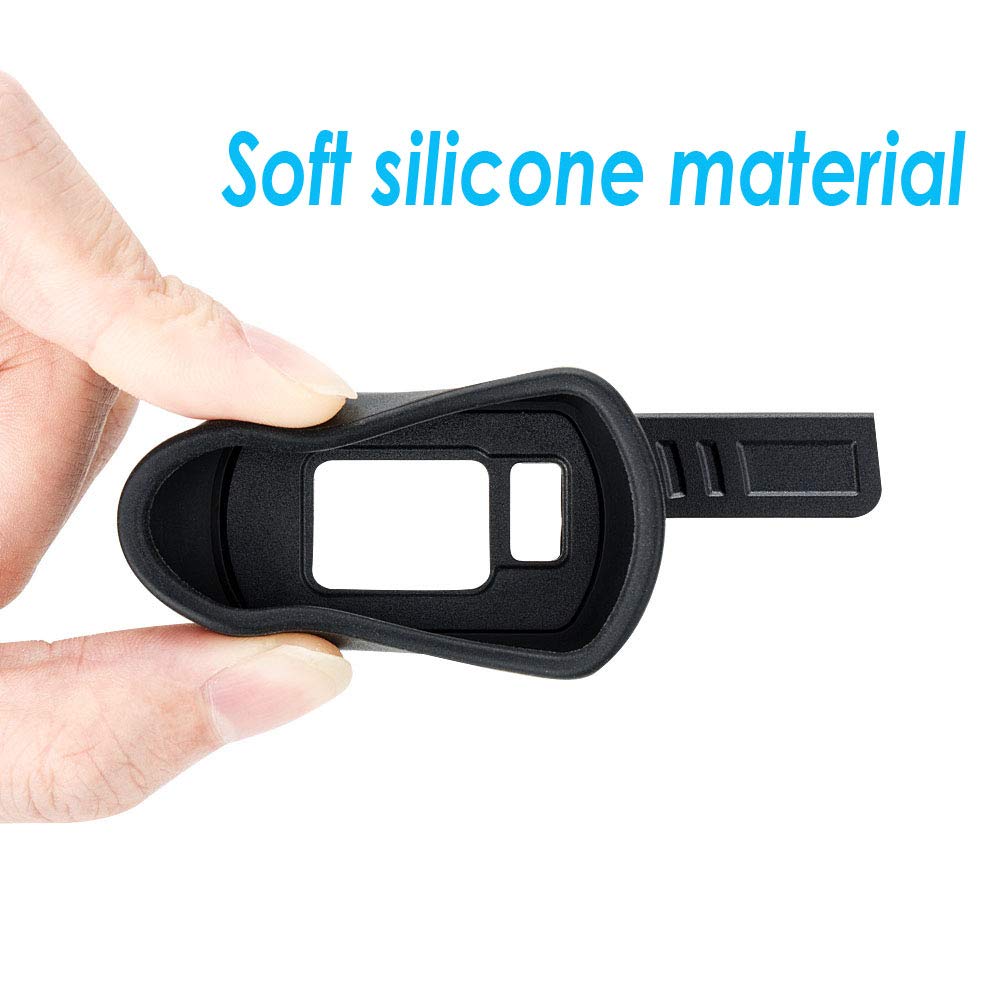 Jjc Kiwifotos Ke-X100Fl Large Soft Silicon Camera Eye Cup Eyepiece For Fuji X100F, X100F Eyecup, X100 F Eye Piece, Hot Shot Eyec