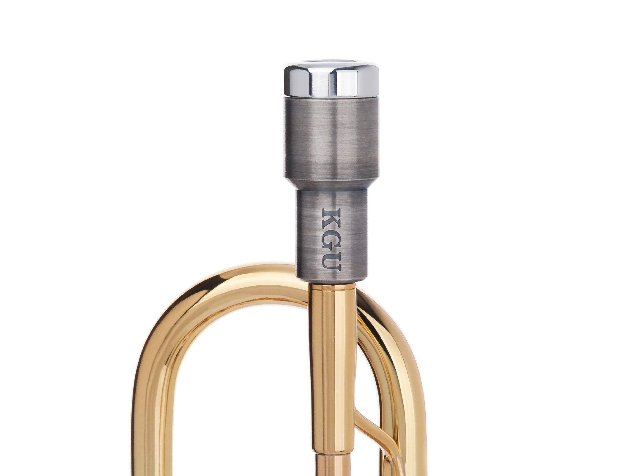 Trumpet Mouthpiece Booster Kgubrass. Custom Made Rocket Trumpet Booster Kgu Brushed Silver Plated Color
