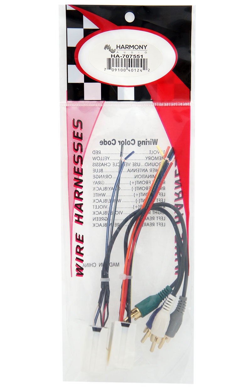 Harmony Audio Ha 707551 Fits Infiniti Nissan Factory   Aftermarket Radio Harness