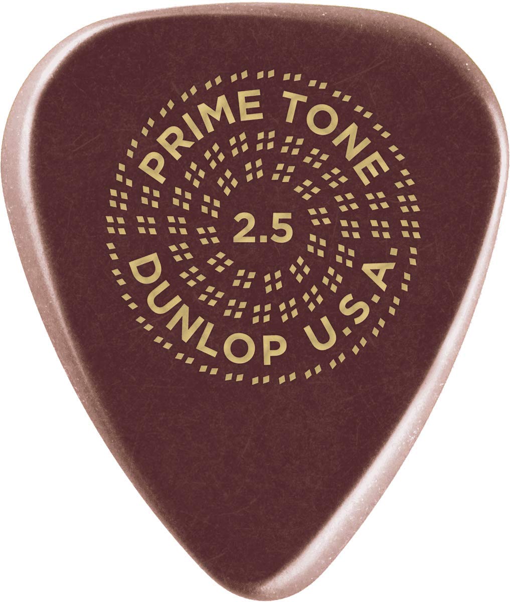 Jim Dunlop Dunlop Primetone Standard 2.5Mm Sculpted Plectra 3 Pack (511P2.5)