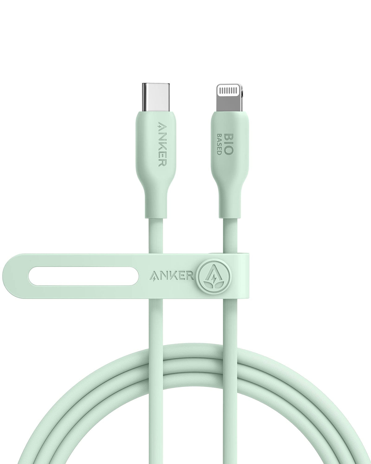 Anker Usb C To Lightning Cable, 541 Cable (Natural Green, 6Ft), Mfi Certified, Bio Based Fast Charging Cable For Iphone 14 14Pro
