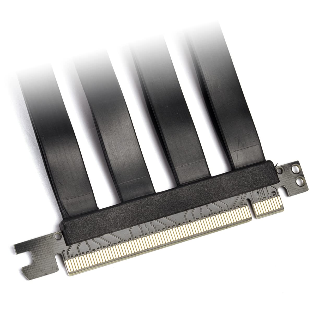 Lian Li Lan2 1X Premium Pci E X16 3.0 Black Extender Riser Cable 200Mm And Covert Bracket For Lancool 2 For Pcie 3.0 Only (Not C