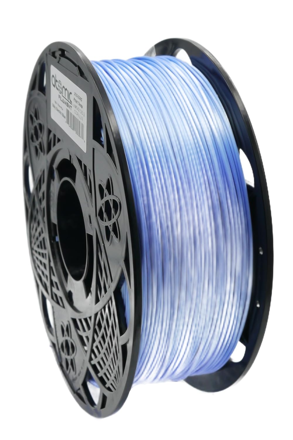 Atomic Filament Silky Electric Blue V2 Pla 3D Printer Pla Filament 1.75 Mm | Dimensional Accuracy 99% Probability +/  0.02Mm | F