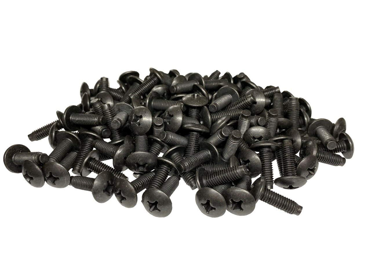 Rackgold M6 Rack Screws 100 Pack   Usa Made